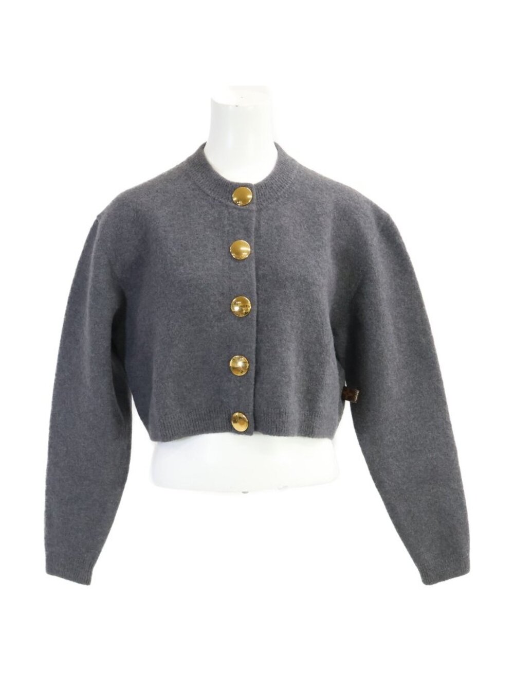 Louis Vuitton Compact Knit Cropped Cardigan